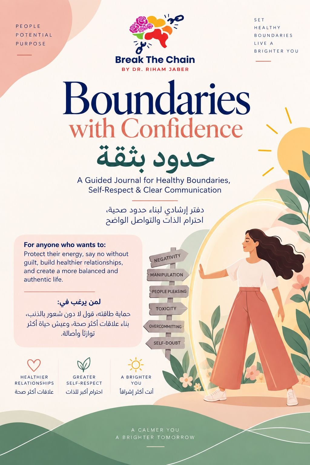 Boundaries with Confidence guided journal cover